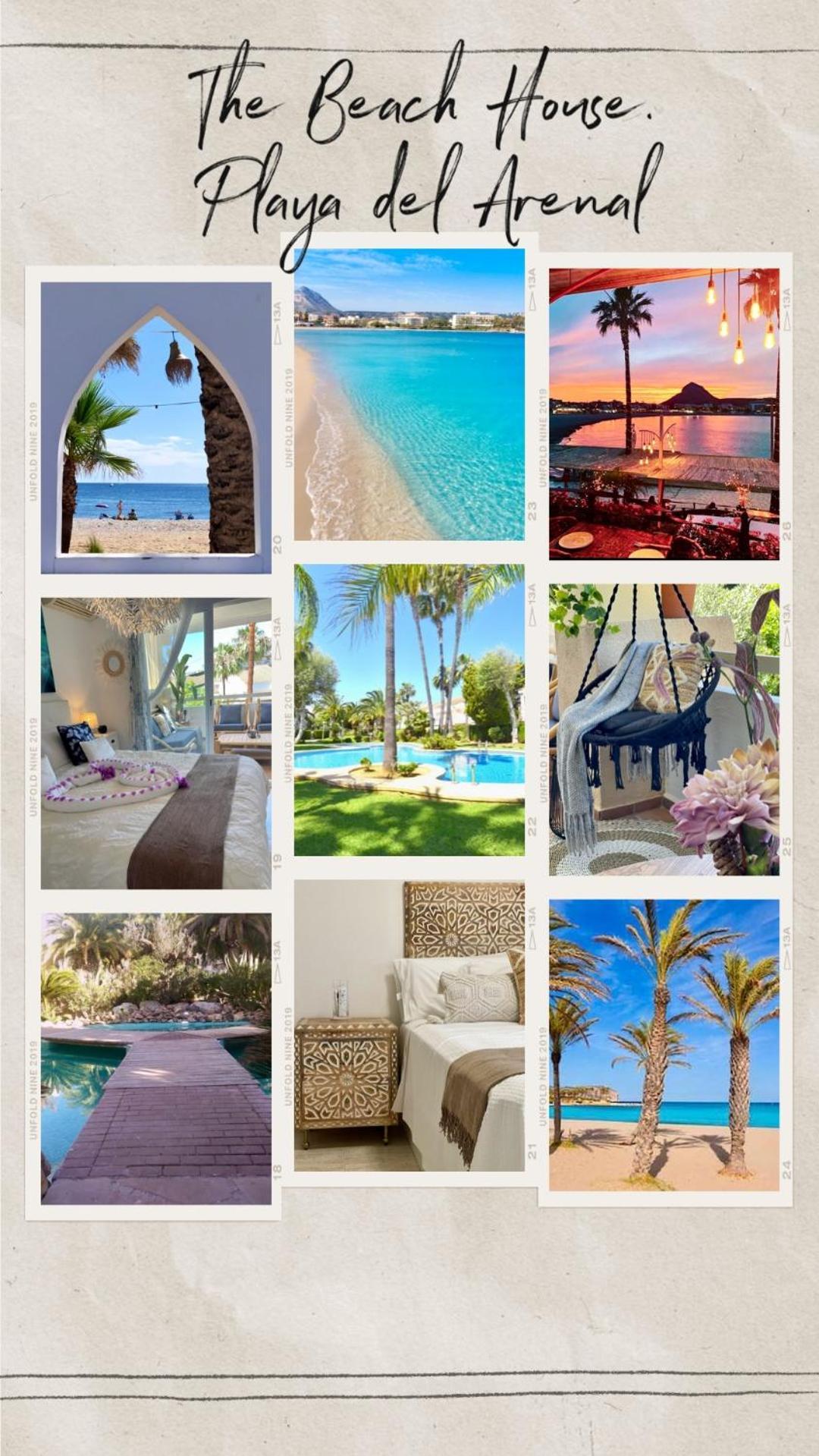 The Beach House Playa Del Arenal Javea - Pool And Garden Steps From The Beach Platja de Larenal Extérieur photo